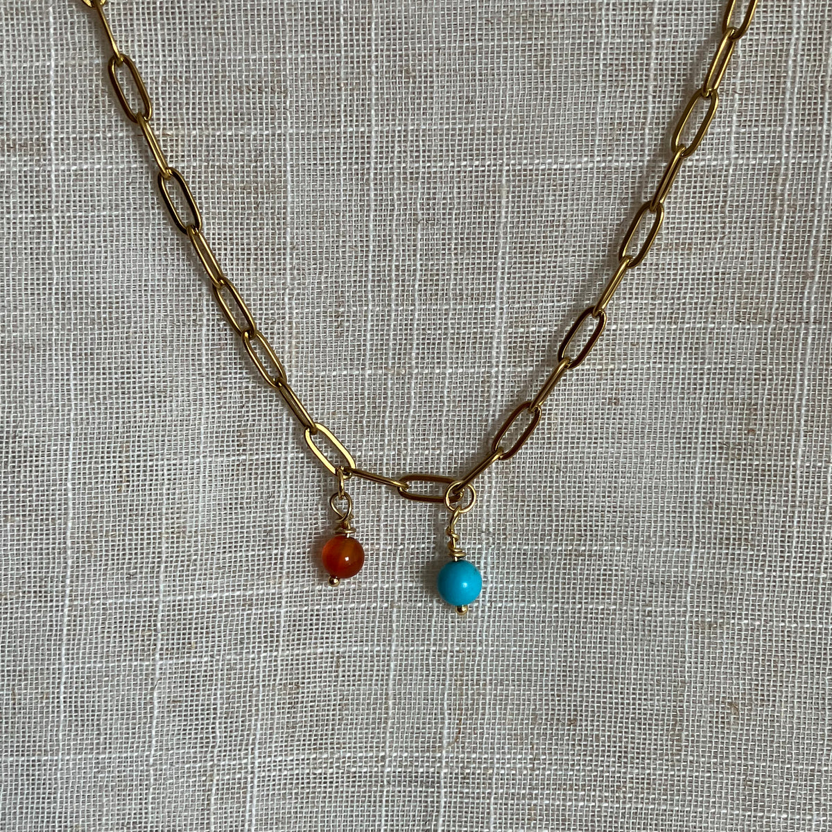 Birthstone necklace