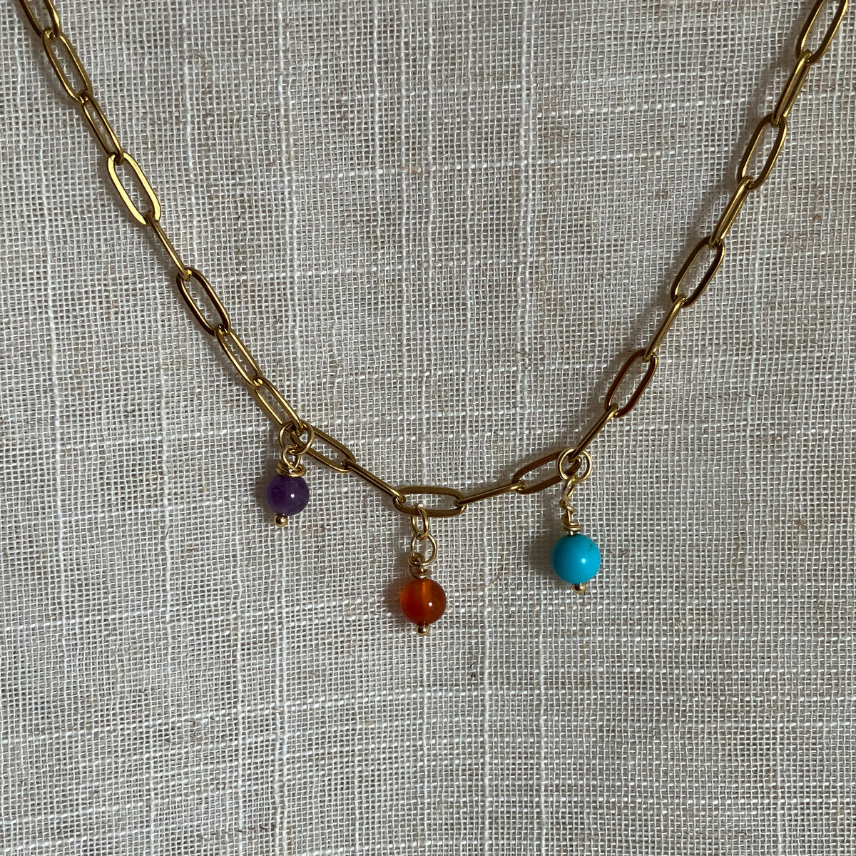 Birthstone necklace