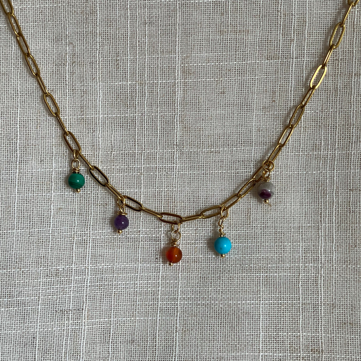 Birthstone necklace